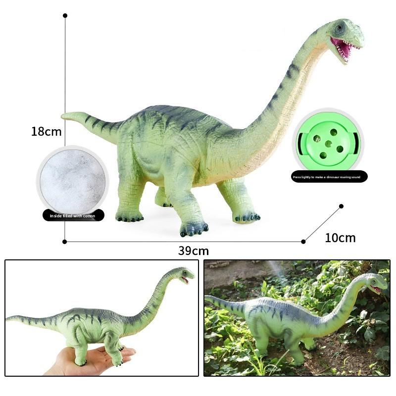 

Мягкая силиконовая модель динозавра для детей, коллекционная, забавная, развивающая игра, подарок Style A
