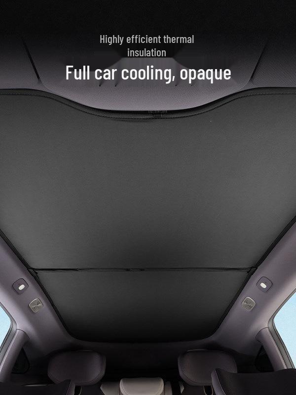 Cloud Realm Avatar 06 Suede Plush Roof Sunshade - Effective Static Cling Sun Protection