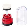 1/2pcs Queen Bee Marking Bottle Plastic Bee Marker Tube Catcher Cage With Plunger Plush For Beekeeper Equipment Optional