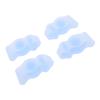 2 Pairs Toe Separators Spacers Soft SEBS Ergonomic Toe Straightenerss for Overlapping Toes