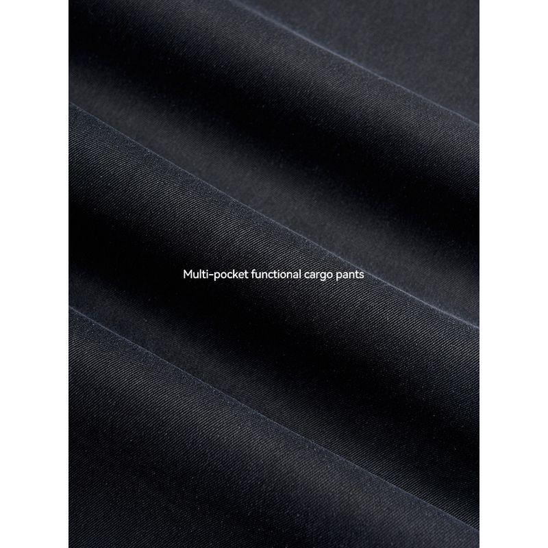 American Street Style Functional Patch Pocket Cargo Pants for Men, 2025 Autumn New Trendy Brand Retro Loose Casual Long Pants