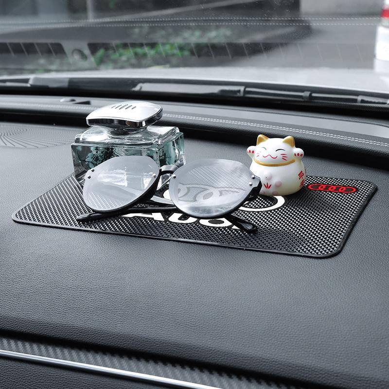 1Pcs Car Emblem Anti Slip Pad Phone Holder Non-Slip Mat Car Stlying For