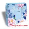 Solid Color Waterwashed Cotton Thin Summer Blanket For Home Children And