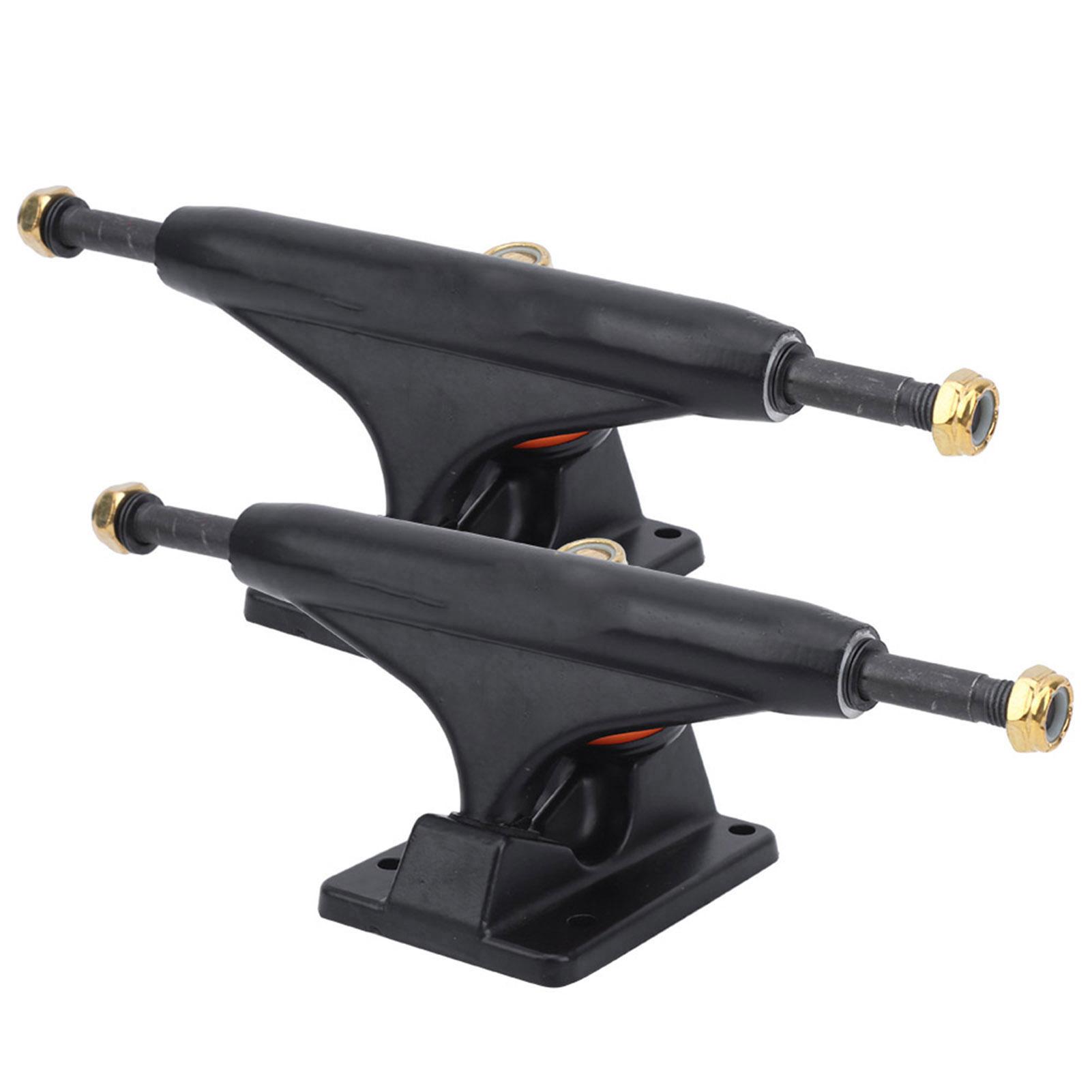 

Комплект из 2 шт. Профессиональная кленовый кронштейн для скейтборда, стойка для лонгборда, аксессуар для занятий спортом на открытом воздухе чёрный