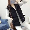Women's Fall and Winter Korean Version of The Loose Warm Sleeveless Jacket