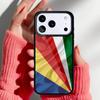 Seychelles Flag Phone Case for iPhone 17 Air 16e 15 14 13 Pro Max Back Cover for 12 11 Pro Coque