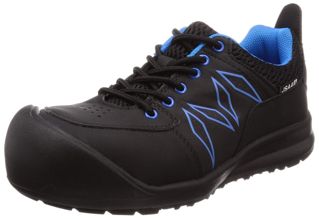 Safety Work Wide Steel Oil Heel Impact Reflective JSAA A Mandom Safety WIDE Unisex Black Cm 4E [Margo] Shoes, Shoes, Toecap, Resistant, Absorption,