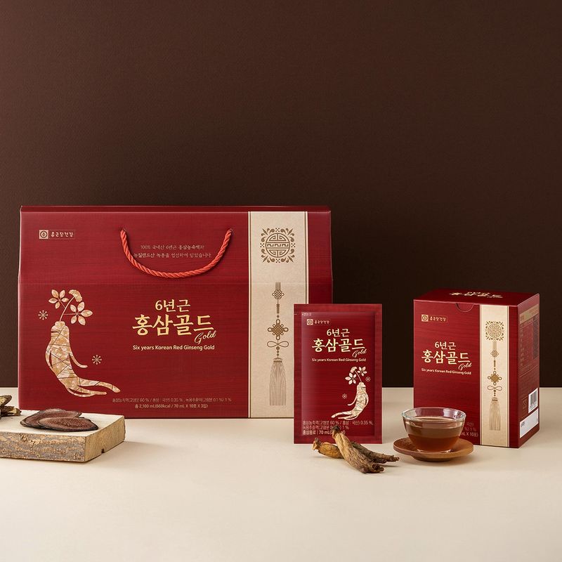 Chongkundang Koreanischer Ginseng Gold 70ml x 30 x 2