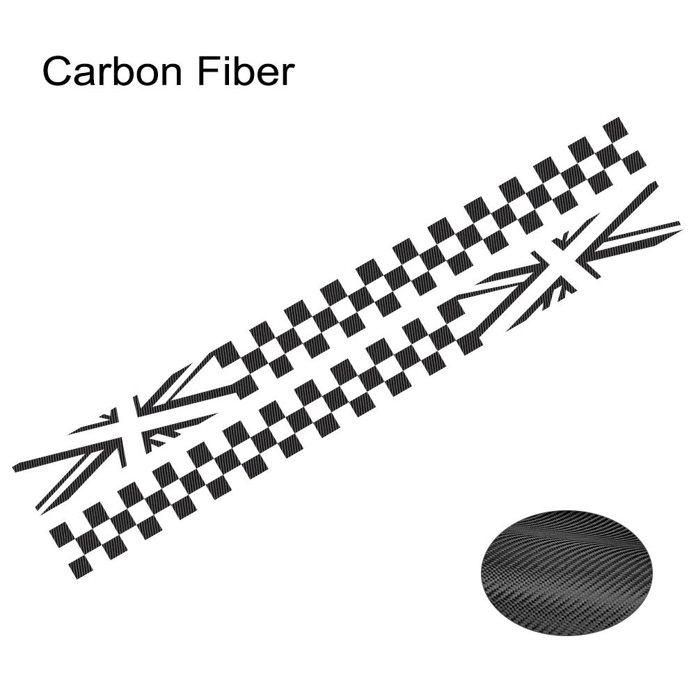 Car Window Door Side Striped Stickers Grid Flag Vinyl Decals Waterproof Self Adhesive Auto Body Decoration Stickers Accessories