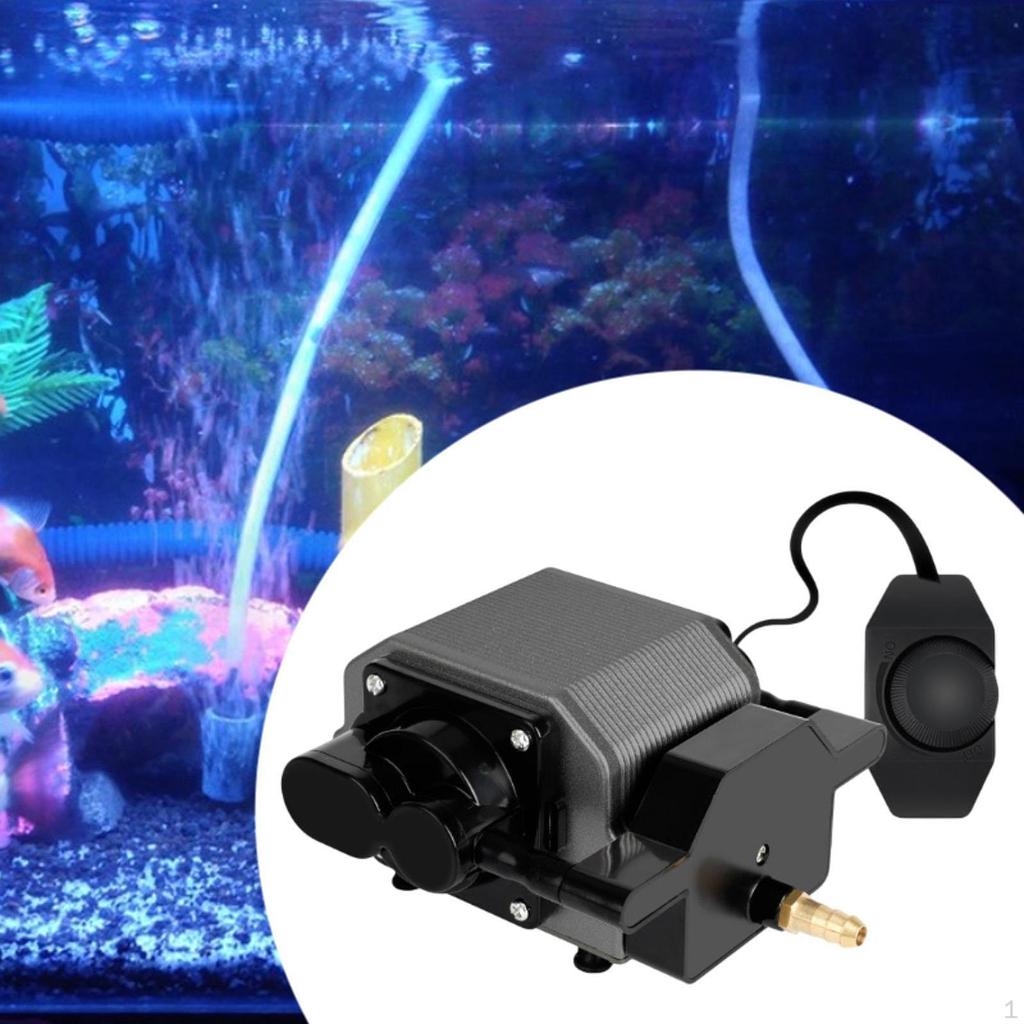 Aquarium Air Pump Strong Flow Fish Tanks for Pond Outdoor Tank