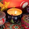 Christmas Soys Wax Candle Home Decoration For Festival Parties 30Hrs Fragrant Burn Aromatherapies Candle