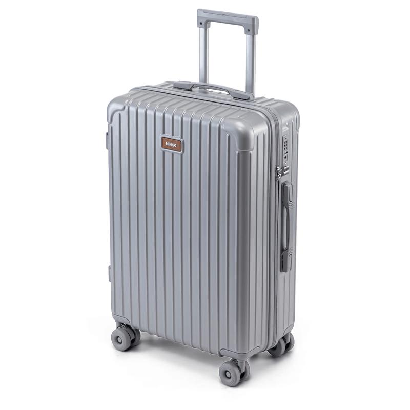 MINISO Multi-Functional Travel Suitcase with Cup Holder and TSA Lock