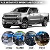 Mud Flap Delete Fit For Chevy Silverado -2026,Mud Guards Mudflaps Delete Compatible With Chevrolet Silverado 1500 Accessories -2026