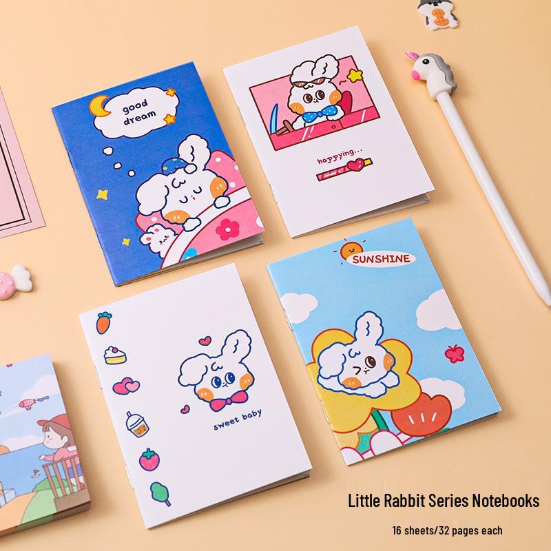 Korean Cartoon Soft Cover Notebook for Kids - Ideal As a Kindergarten or Primary School Prize or Gift