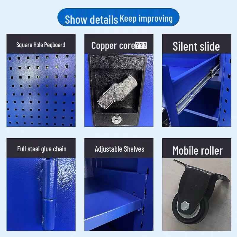 Heavy-Duty Workshop Tool Cabinet