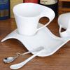 European Ceramic Espresso Cup Set: Creative Solid Color Coffee & Milk Mugs for Couples