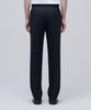 MUSINSA STANDARD Wool Blend Semi-Wide Hidden Elastic Waist Slacks [Navy]