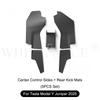 For Tesla Model Y Juniper Center Console Side Anti Kick Mats Model Y 2025 Full Cover Pad Rear Seat Kick Protection Mat TPE Cover