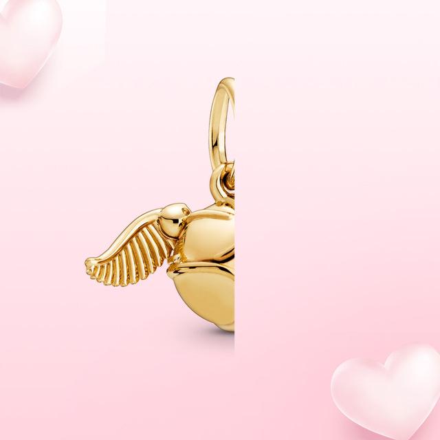 100% 925 Sterling Silver Přívěsek Millenium Falcon Falcon Přívěsek Fit Originální módní šperky Dámský náramek DIY dárek