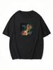 Oversized T-shirt with a Meme Print