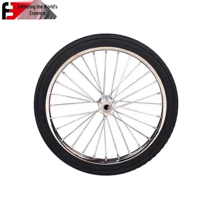 JHS-0097 400L Large Rubber Wheel for Cleaning & Garbage Carts