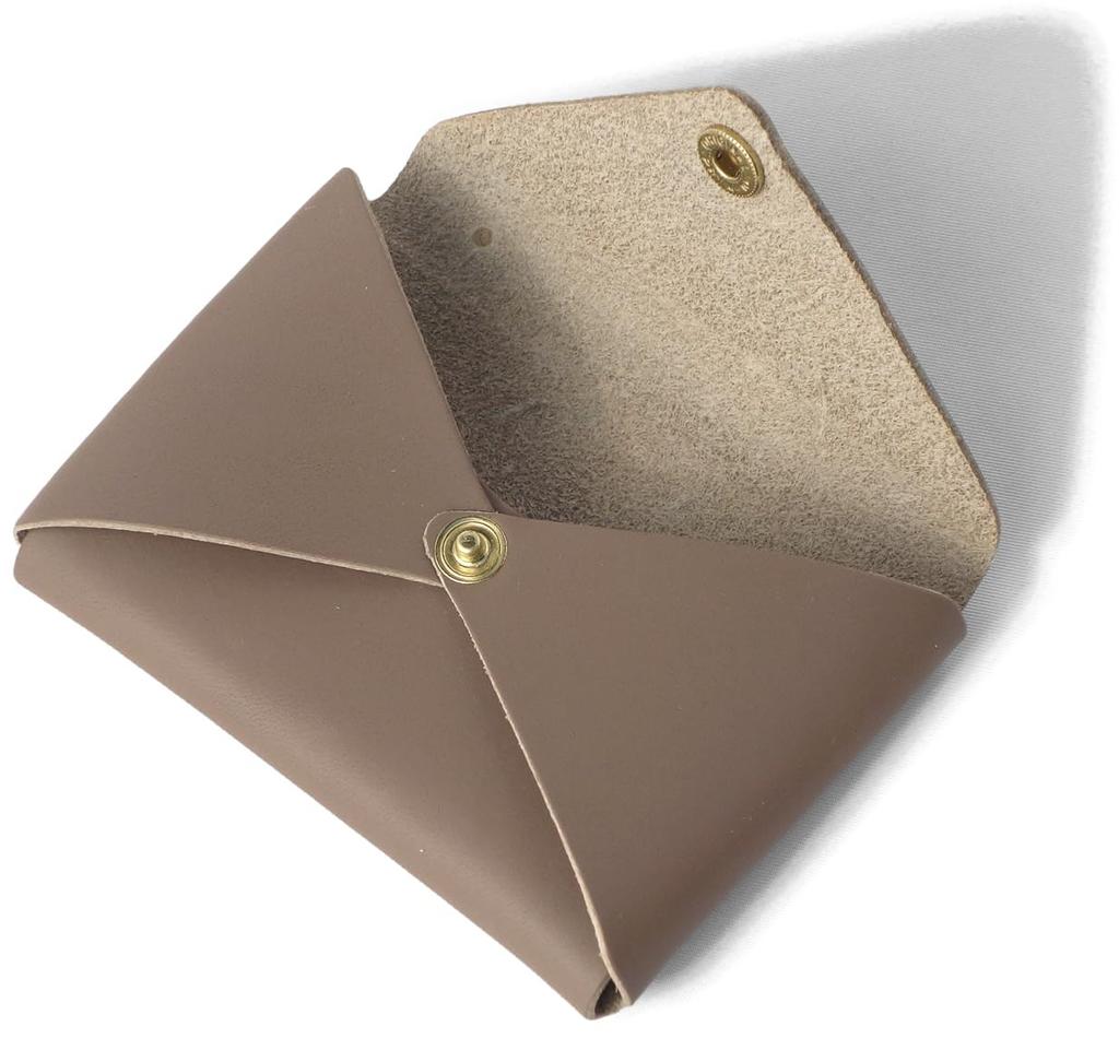 IL BISONTE Leather Card CaseBusiness Card Holder SCC031 ILBISONTE C0854 5415432404293, TORTORA [Used]