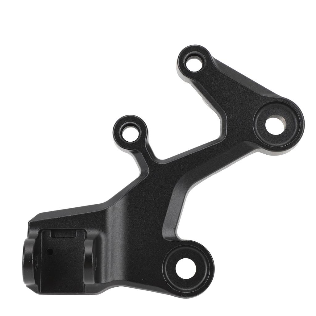 Front Footrest Pedal Peg Bracket Aluminum Rust Proof Crack Resistant Foot Pedal Peg Bracket Mount for Motorcycle Right