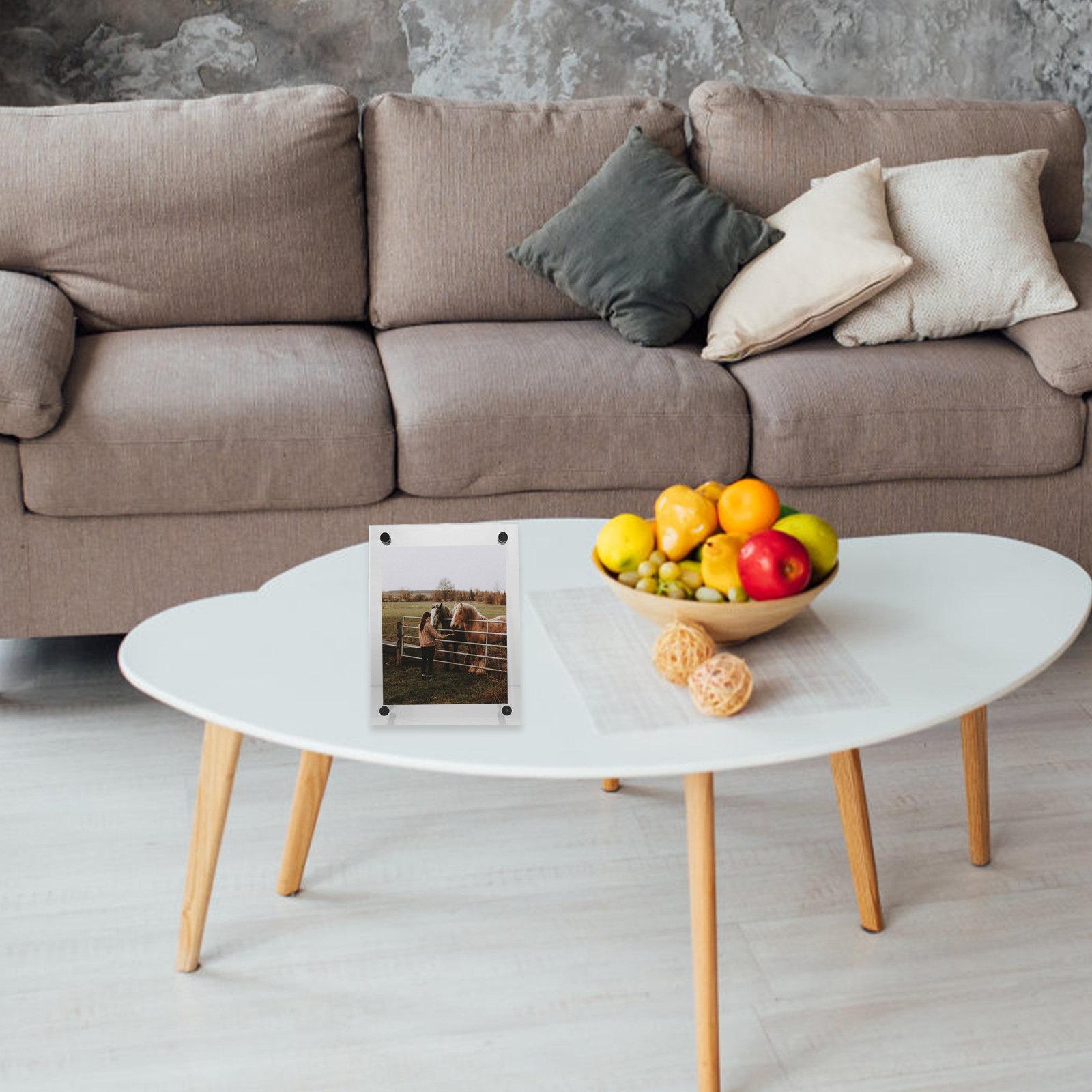 

1 шт. Акриловая рамка для сертификата, креативная простая рамка для фото, для защиты деловой лицензии, медали, награды, документов 17X13X0.5CM