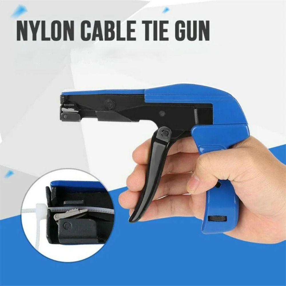 Quick Tighten Nylon Zip Tie Pliers Ergonomic Flush Cut Zip Tie Tool  Building Construction