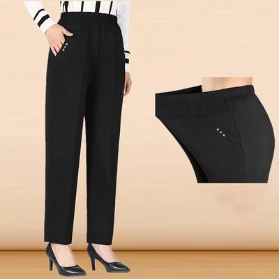 XL-8XL Oversize Casual Pants Women Long Loose Pants Hight Waist Womens Spring/autumn Trousers Female Stretch Pants