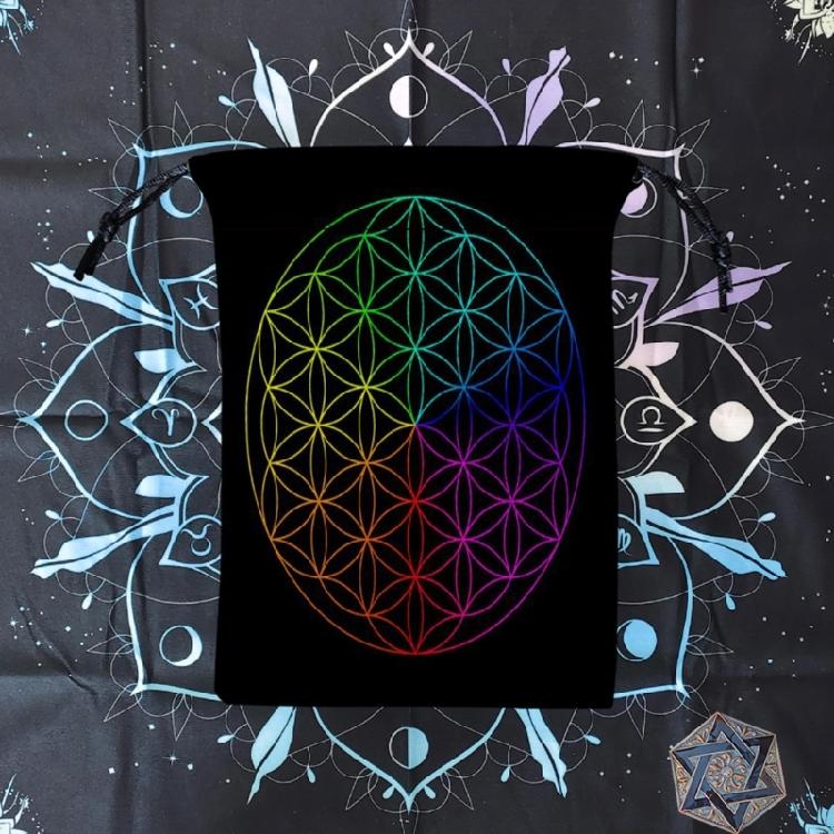 Divinations Tarots Bag Board Game Mini Jewelry Packagings Storage Pouch Gift Bag