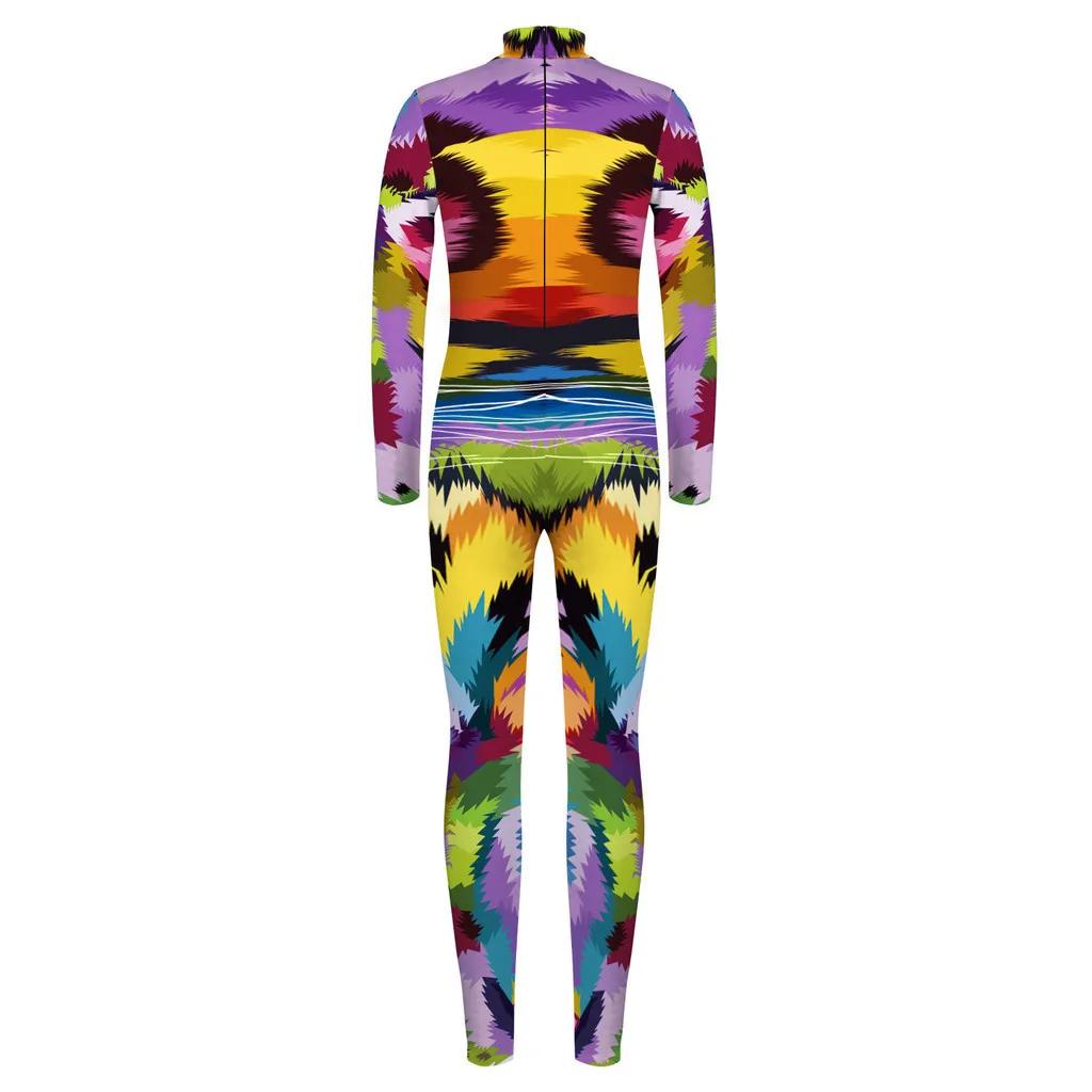 Women's Bodysuit Movie Role Digital Print Party Play Costume