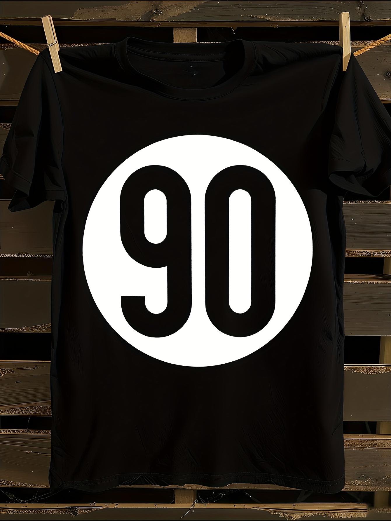 

Oversized 90 Logo Graphic T-Shirt S