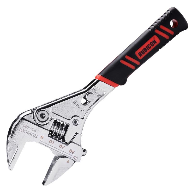 RUBICON RSV-008 8-inch Ratchet Adjustable Wrench