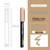 Monami 601 Korean Fluorescent Marker Pens, 12 Colors, Large Capacity, Creative Design (06021)