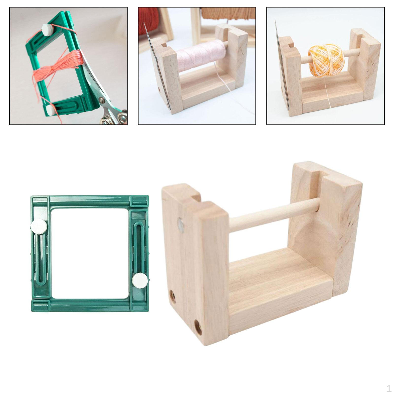 

Устройство для изготовления кисточек и держатель пряжи, диспенсер для вязания по дереву, инструмент для ручного плетения
