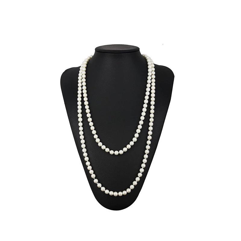 Cruella-Inspired Black & White Witch Costume Set: Shawl Cape, Dalmatian Wig, Gloves, Necklace, Party Dress.