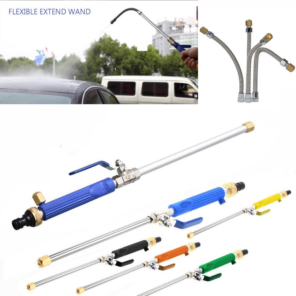 High-Pressure Brass Water Jet Cleaning Gun for Car Wash and Garden Watering