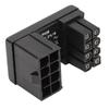 180 Degree Angled Adapter Welded Firmly 8Pin Female to 8pin Male Adapter with Insulation Shell for