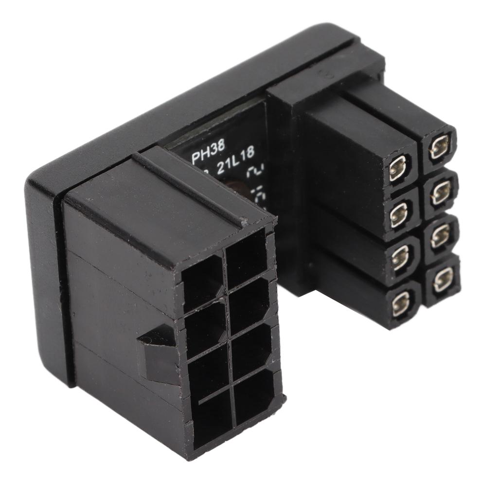 180 Degree Angled Adapter Welded Firmly 8Pin Female to 8pin Male Adapter with Insulation Shell for