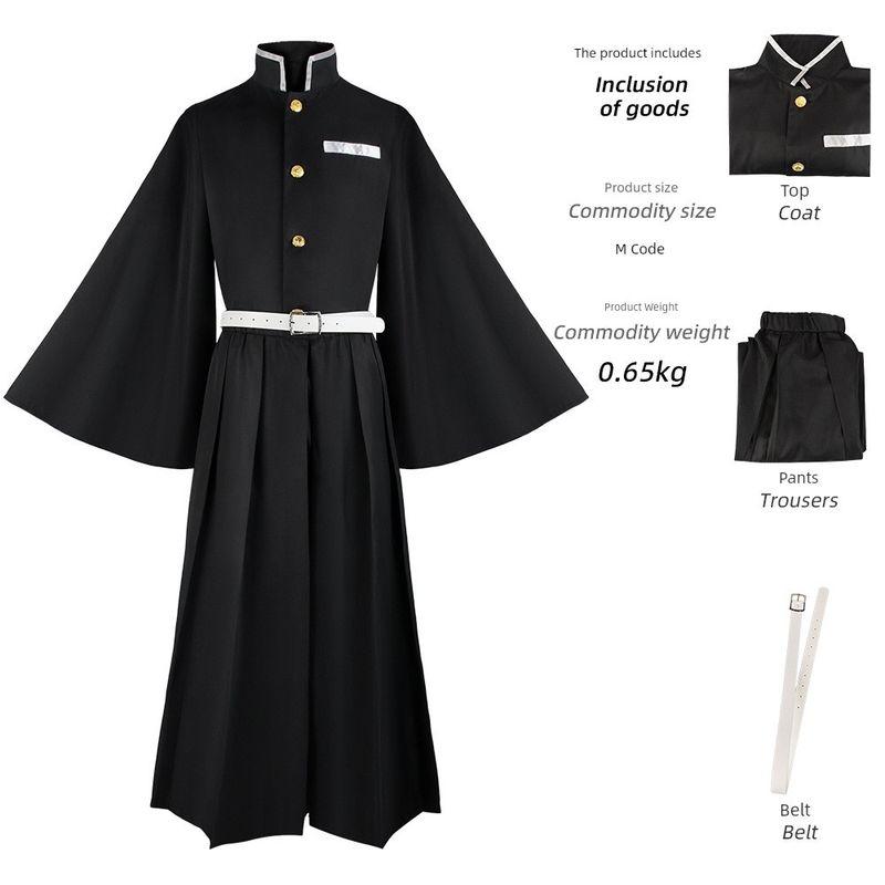

Demon Slayer: Kimetsu No Yaiba Tokito Muichiro Cosplay Costume Demon Slayer Team Uniform Mist Pillar Cosplay Role-Playing Stage Costume Time Tou Ichirou Suit 110