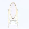 Miniature Dollhouse Dressing Mirror 112 Scale Vertical Mirror Home Decor for Kids Playhouse Room Accessory Realistic Replica