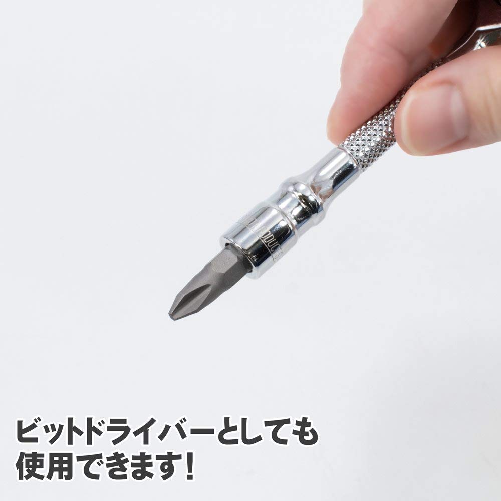 AP DR Swivel Ratchet Handle Mini 90T Ratchet Ratchet Quick DR Swivel DIY Hand Small 1/4" Handle, Wrench, Turn, 1/4" Head, Tool, Tool, Mini,