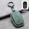 5 Buttons Car Remote Key Case Cover for Toyota Alphard Vellfire Sienna Alphard Previa RAV4 Leather Car Key Fob Protector Bag