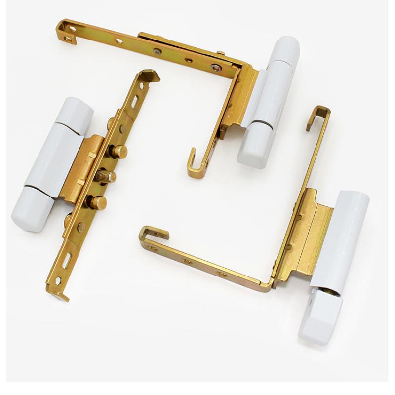 1PCS Carbon Steel Plastic Steel Door and Window Hinge, Balcony Inner and Outer Sliding Window Hinge Hardware Accessories