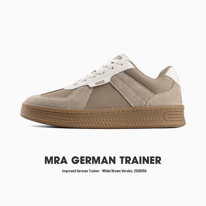 

Мужские немецкие тренировочные туфли MRA - Осень 2025: Ретро кроссовки на толстой подошве, универсальная и трендовая повседневная спортивная обувь EU 44 коричневый