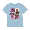 K-Pop Demon Hunters - Saja Boys Era Grid Kids T Shirt, Blue