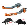 Adjustable Clutch Brake Lever Fit for YAMAHA XSR900 XSR900GP MT-09 24-25 Orange