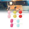 Chinese Paper Lanterns 5.9in Diameter Waterproof Widely Used Rich Colors Light  Round Paper Lanterns 10 Sets for Garden