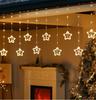 LED Christmas Circle Leather Wire Curtain & Ornament Lights for Festive Décor
